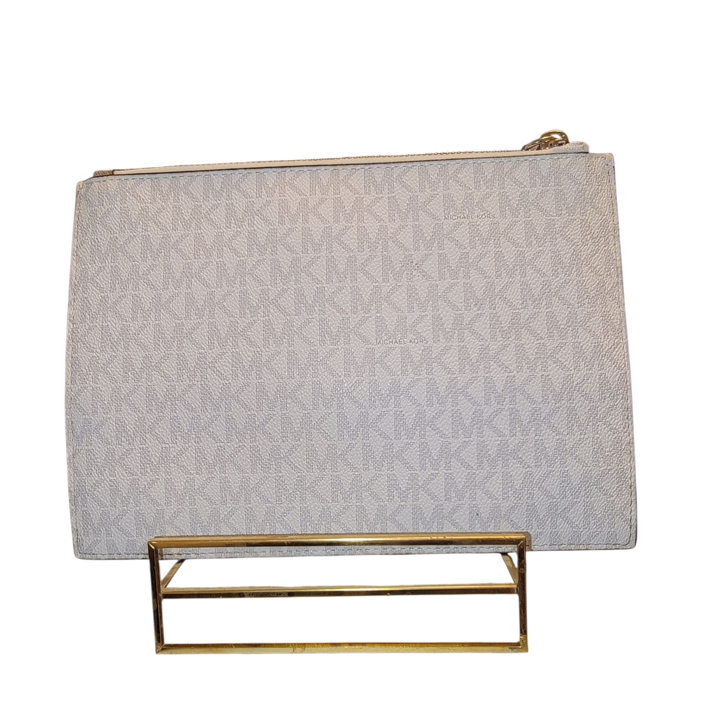 Michael Kors Elegant Gray Wristlet - Picture 3 of 3